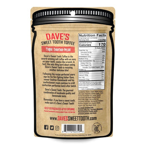 Dave’s Sweet Tooth Maple Bourbon Soft Toffee - The Whiskey Cave