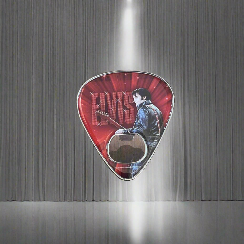 Elvis Presley Magnetic Metal Bottle Opener - The Whiskey Cave