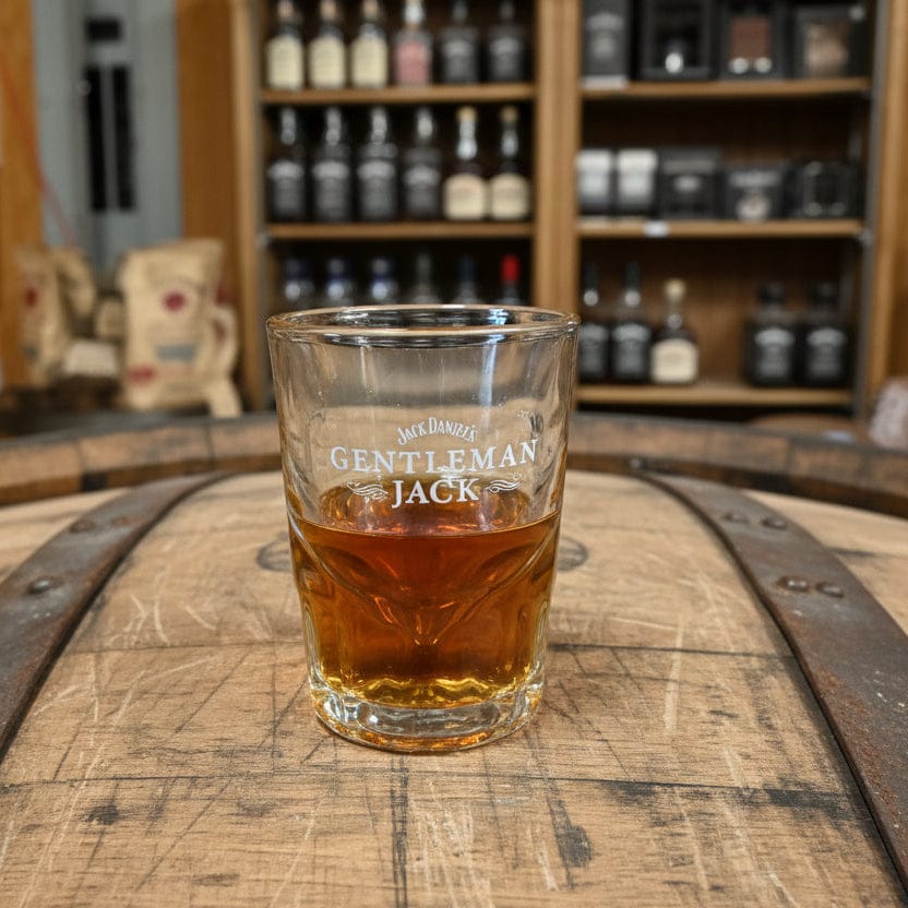Gentleman Jack Daniel’s Faceted Bottom Shot Glass - The Whiskey Cave
