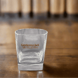 Gentleman Jack Daniel’s Square Bottom Glass - The Whiskey Cave