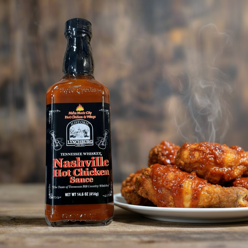 Historic Lynchburg Nashville Hot Chicken Sauce made with Jack Daniels - The Whiskey Cave