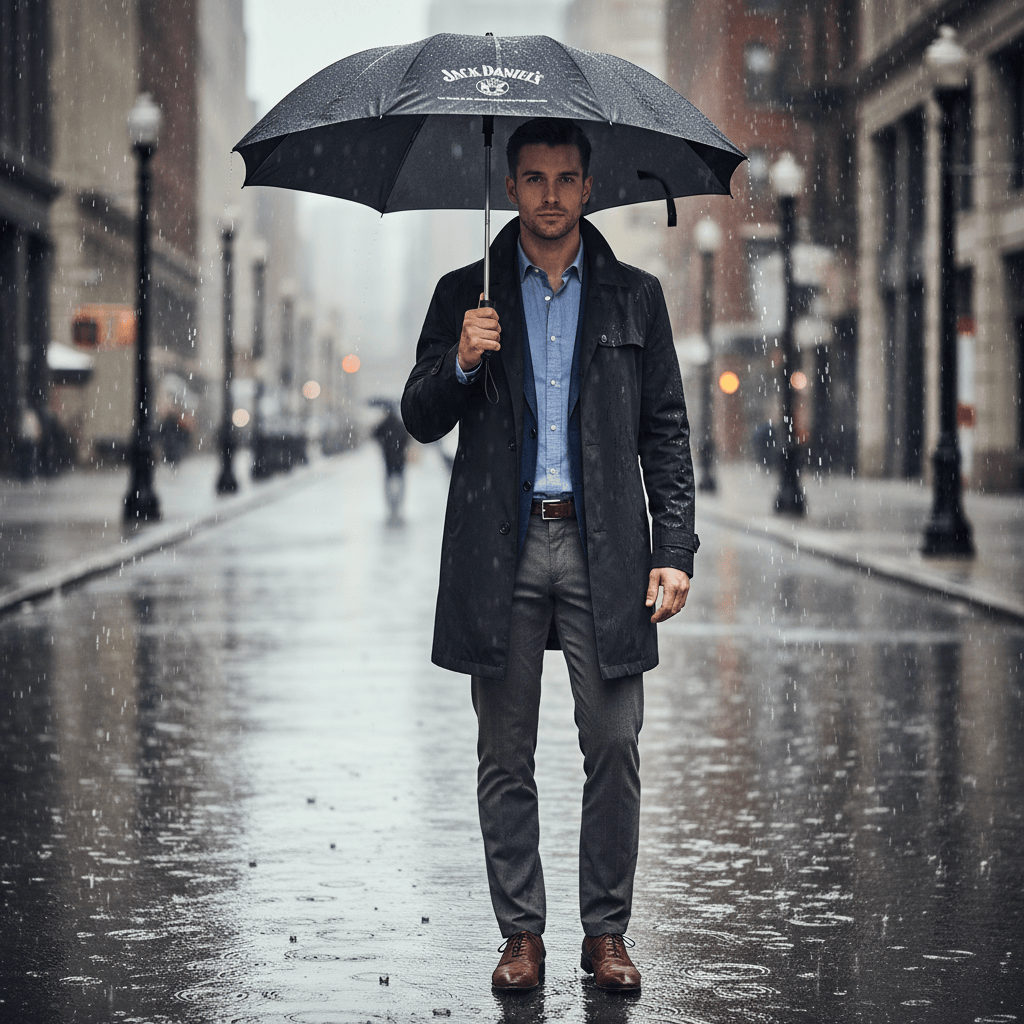 Jack Daniel’s 100% Nylon Umbrella - The Whiskey Cave