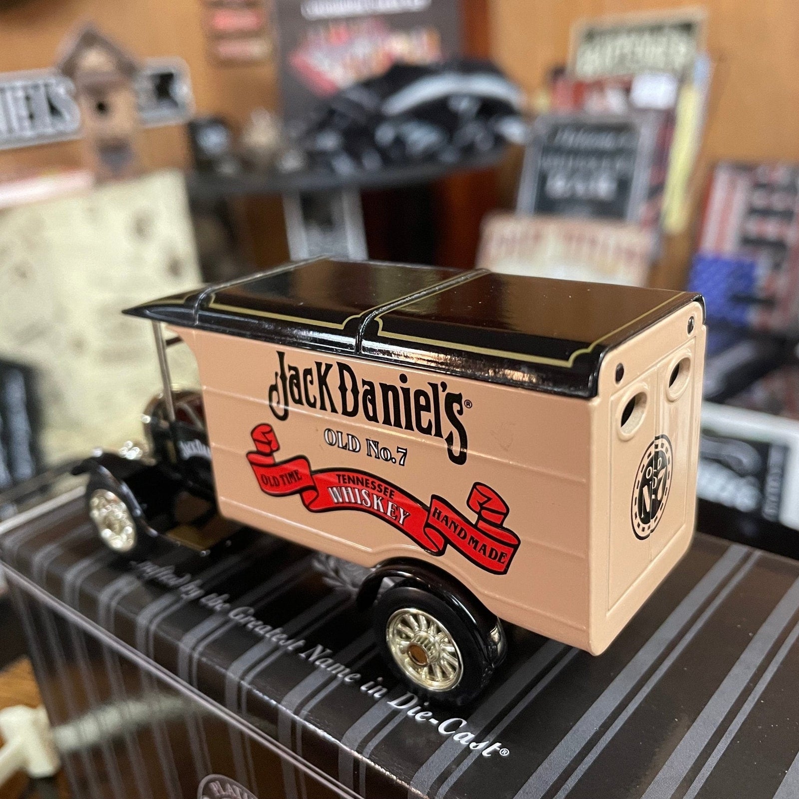 Jack Daniel’s 150th Birthday 1926 Ford Model TT Matchbox Truck from 2000 - The Whiskey Cave