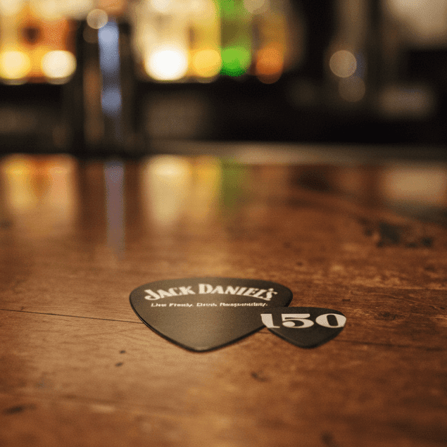 Jack Daniel’s 150th Guitar Pic - The Whiskey Cave