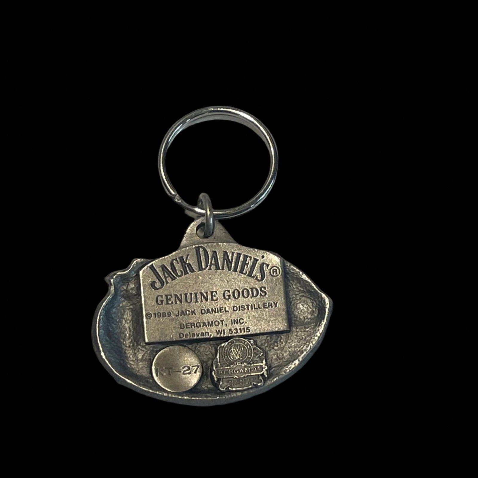 Jack Daniel’s 1989 Metal Key Ring - The Whiskey Cave