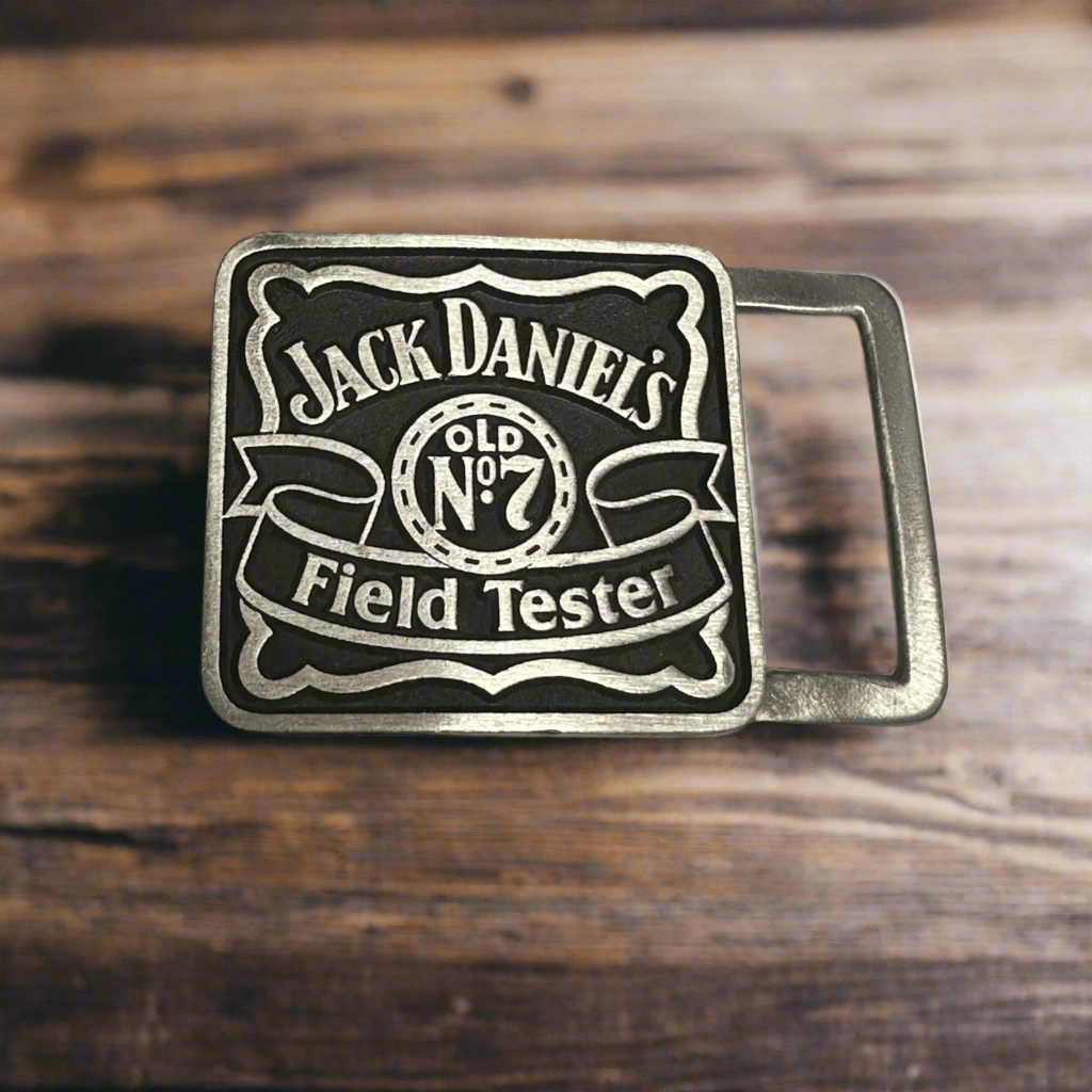 Jack Daniel’s 1990’s Field Tester Pewter Buckle - The Whiskey Cave