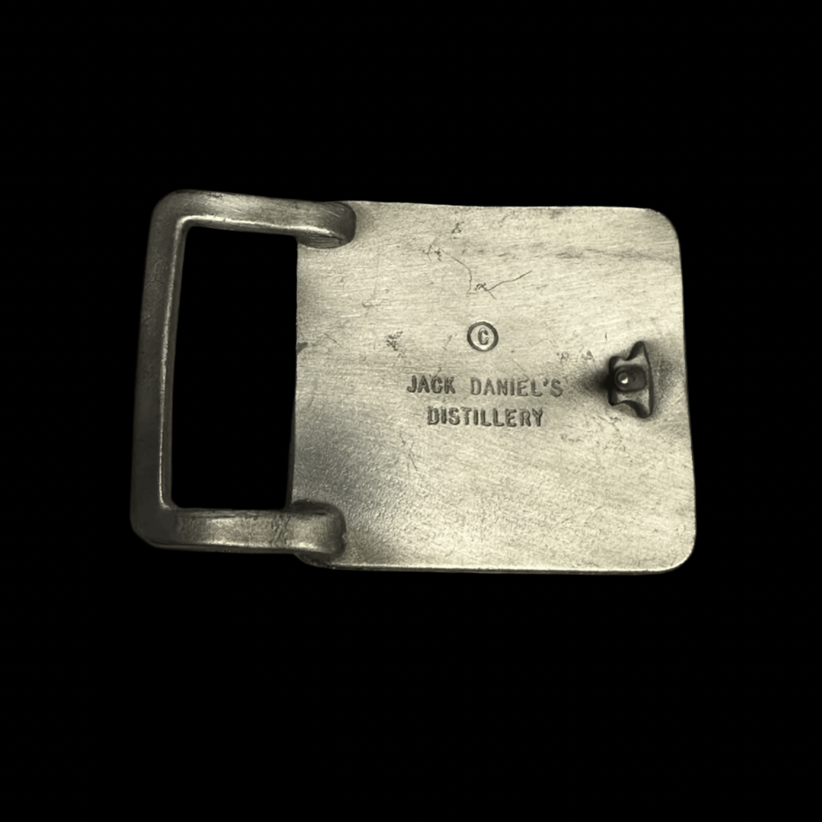 Jack Daniel’s 1990’s Field Tester Pewter Buckle - The Whiskey Cave