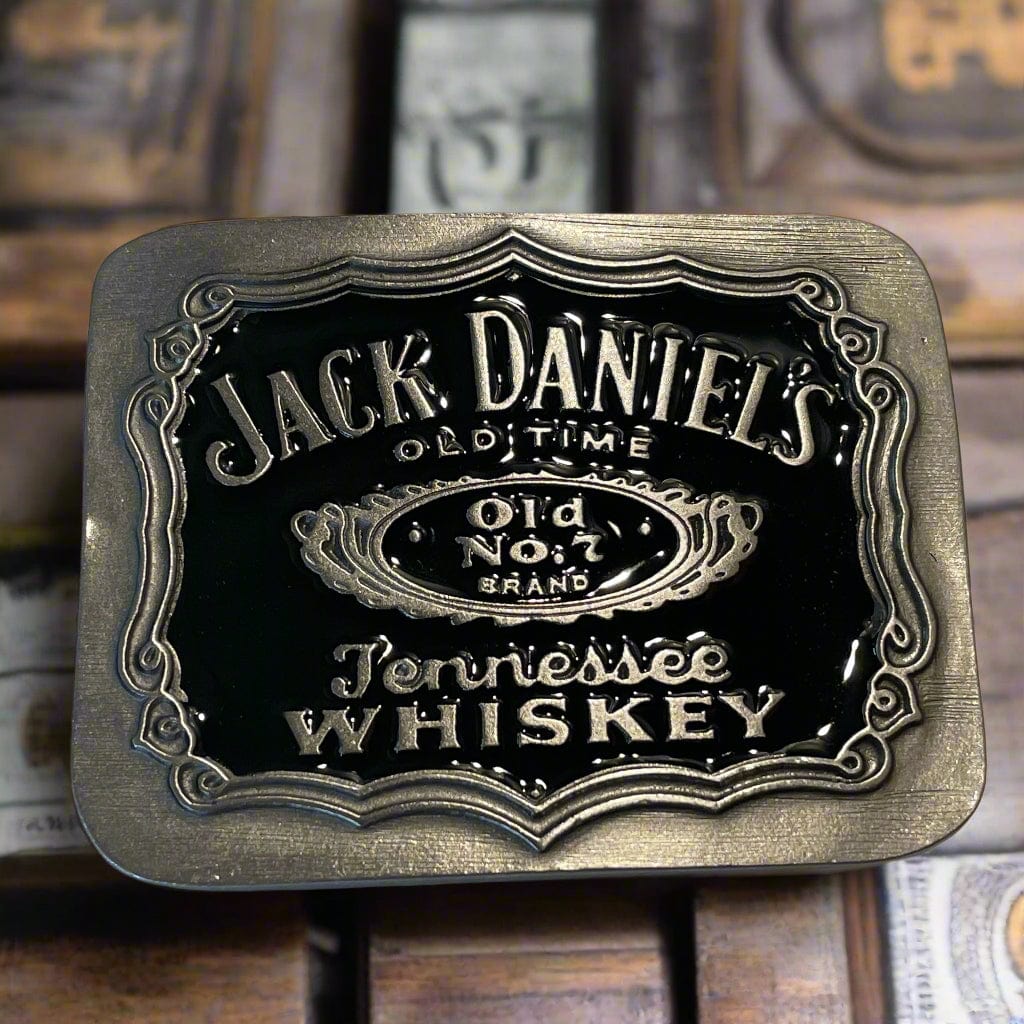Jack Daniel’s 1993 Metal Enameled Buckle - The Whiskey Cave