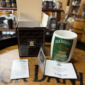 Jack Daniel’s 2006 Porcelain Green Label Shot Glass - The Whiskey Cave