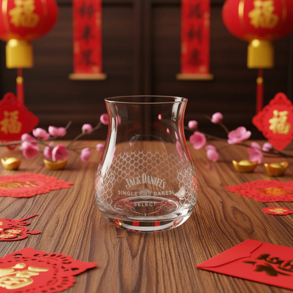 Jack Daniel’s 2025 Year of the Snake Single Barrel Glass by Glencairn - The Whiskey Cave