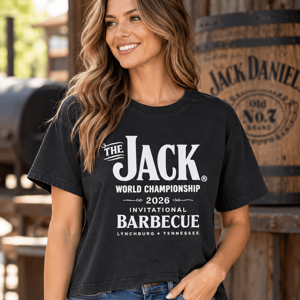 Jack Daniel’s 2026 BBQ Ladies T-shirt - The Whiskey Cave