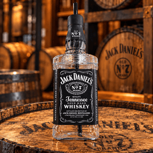Jack Daniel’s 375ml Acrylic Bottle Drinker with Straw - The Whiskey Cave