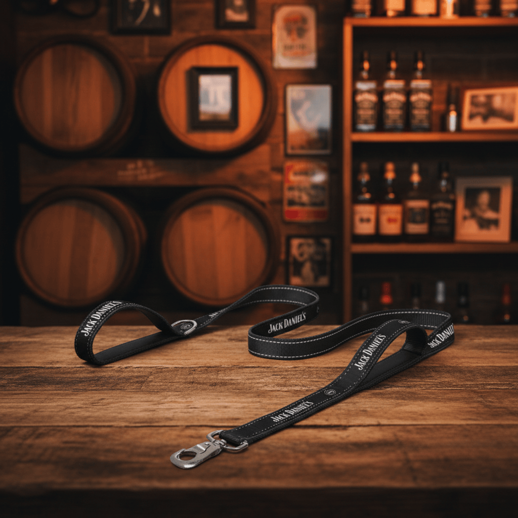 Jack Daniel’s 6’ Pet Leash - The Whiskey Cave
