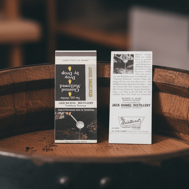 Jack Daniel’s 60’s Matchbook Cover “Cave Spring” - The Whiskey Cave