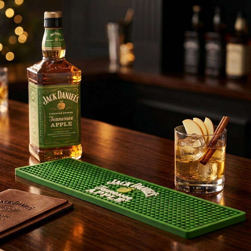 Jack Daniel’s Apple Bar Rail Mat - The Whiskey Cave