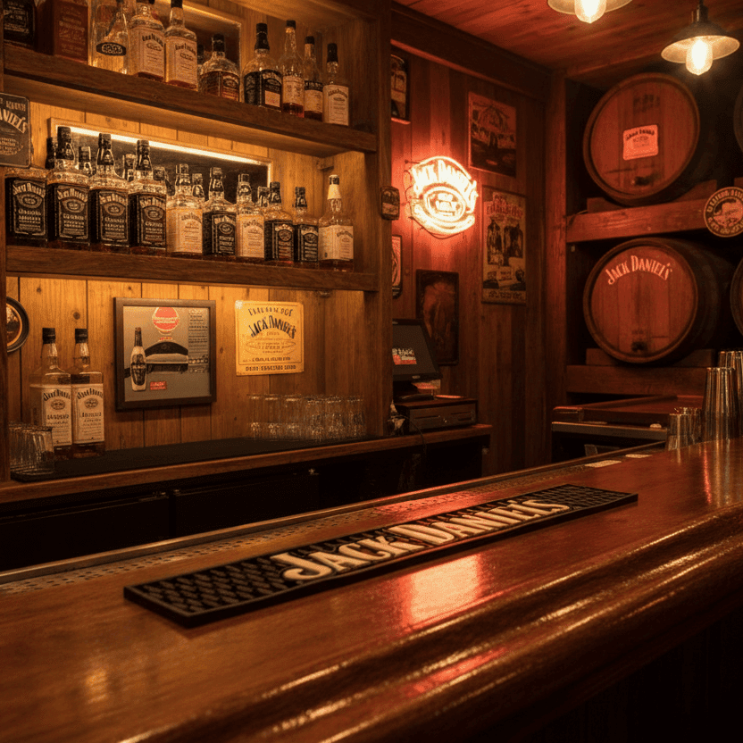 Jack Daniel’s Bar Mat - The Whiskey Cave