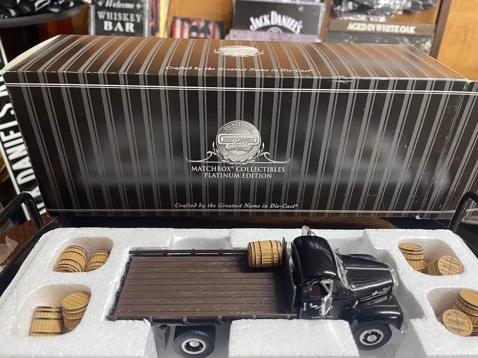 Jack Daniel’s Barrel Delivery 1956 Mack B Matchbox Truck - The Whiskey Cave