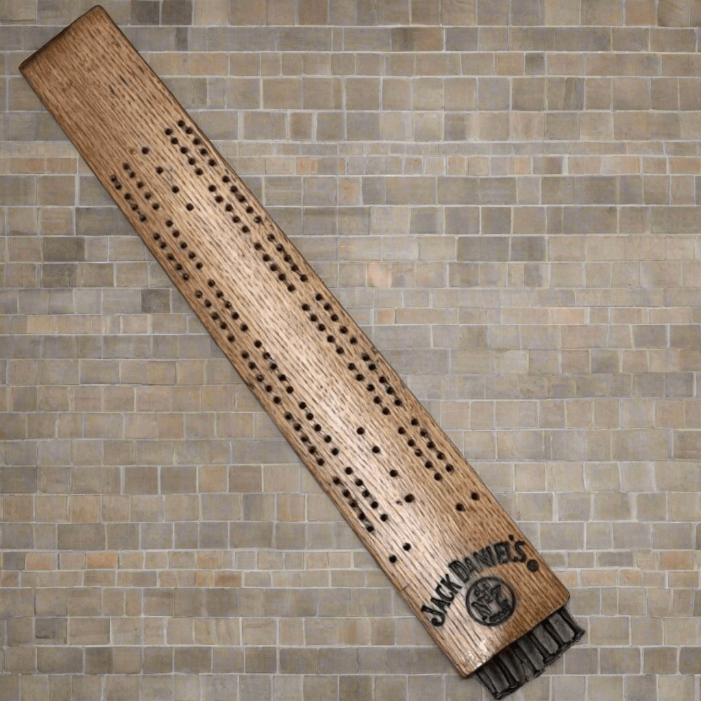 Jack Daniel’s Barrel Stave Cribbage Board - The Whiskey Cave