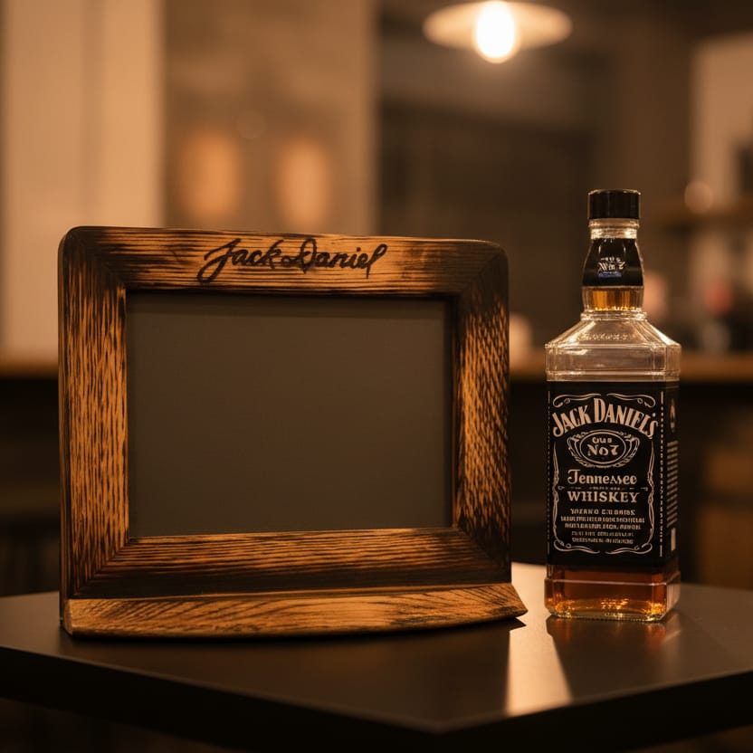 Jack Daniel’s Barrel Stave Frame - The Whiskey Cave