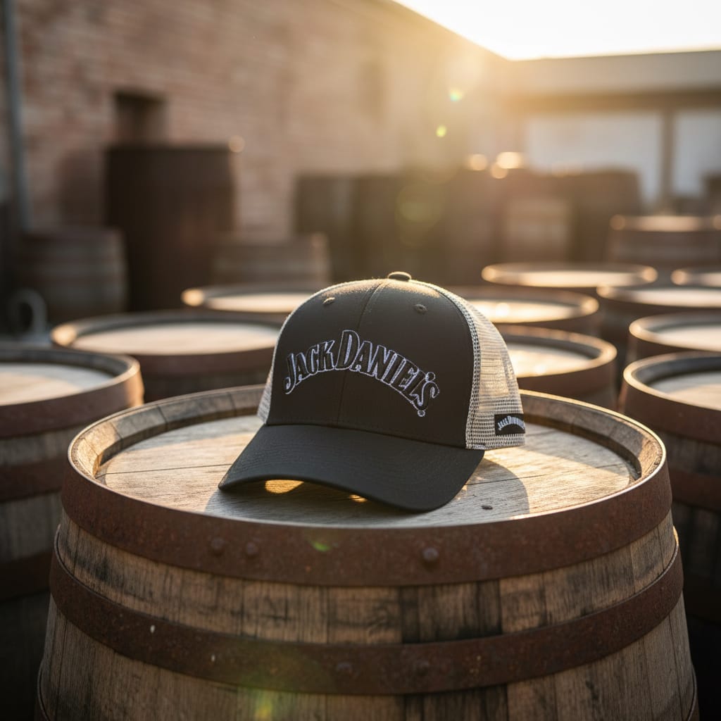 Jack Daniel’s Black and Gray Mesh Hat - The Whiskey Cave