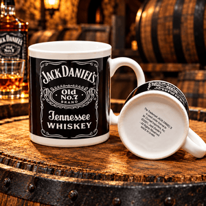 Jack Daniel's Black Label Ceramic Mug – Early 2000 - The Whiskey Cave