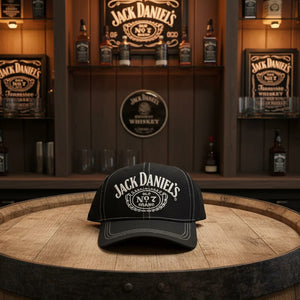 Jack Daniel’s Black Swing Logo Hat - The Whiskey Cave