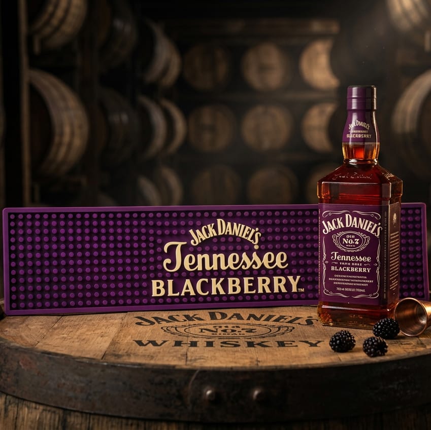 Jack Daniel’s Blackberry Bar Rail Mat - The Whiskey Cave