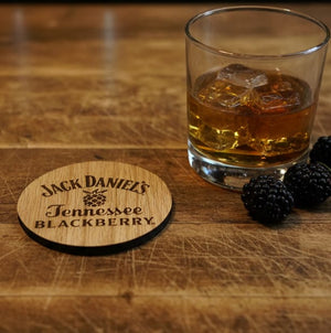 Jack Daniel’s Blackberry Wood Coaster - The Whiskey Cave