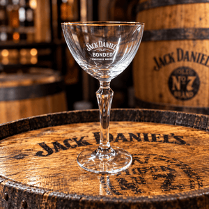 Jack Daniel’s Bonded Tennessee Whiskey Martini Glass - The Whiskey Cave