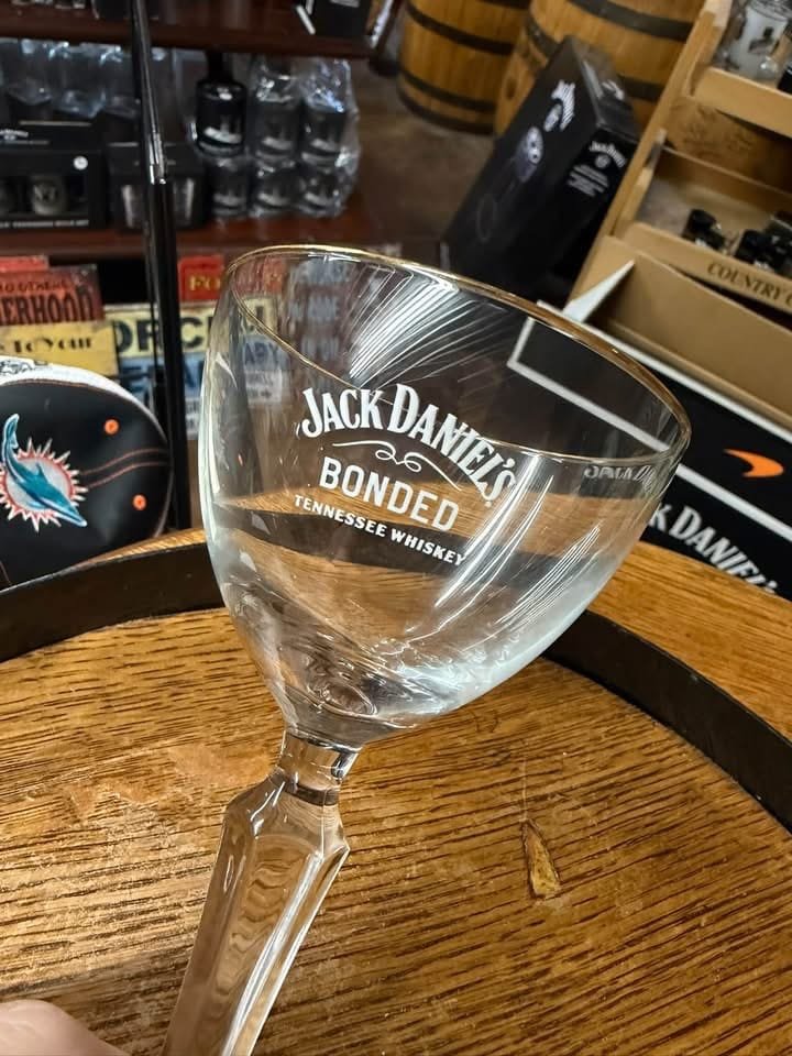 Jack Daniel’s Bonded Tennessee Whiskey Martini Glass - The Whiskey Cave