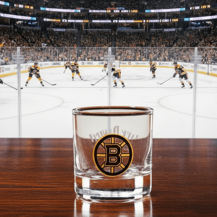 Jack Daniel’s Boston Bruins Glass - The Whiskey Cave