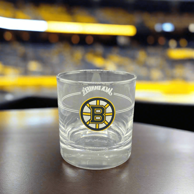 Jack Daniel’s Boston Bruins Glass 2 - The Whiskey Cave