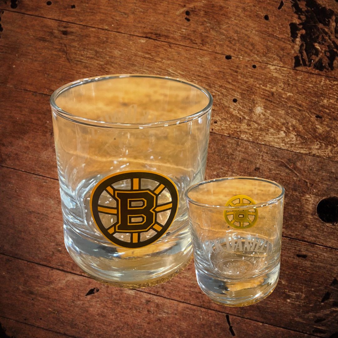 Jack Daniel’s Boston Bruins Glass - The Whiskey Cave