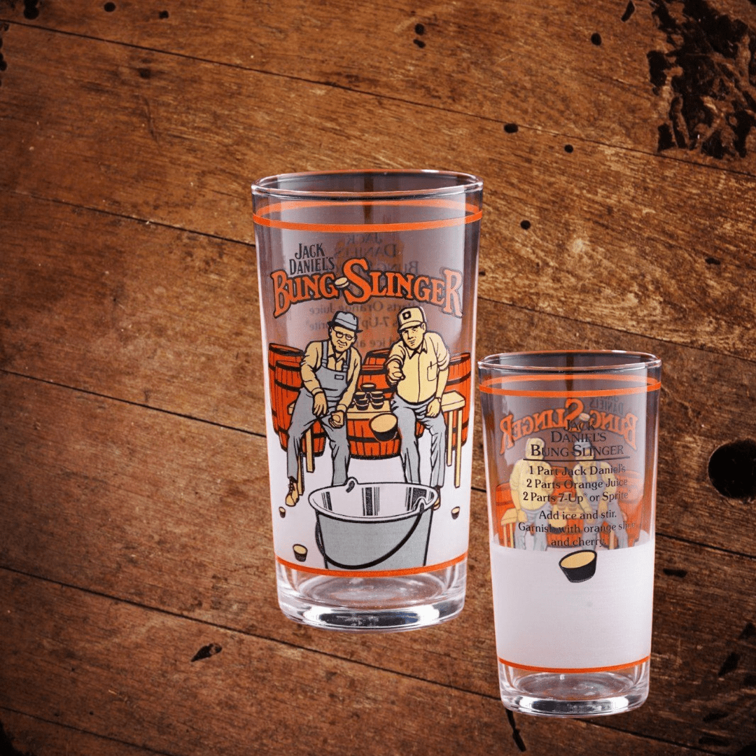 Jack Daniel's Bung Slinger Recipe Glass - The Whiskey Cave