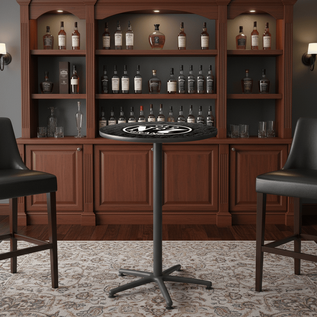 Jack Daniel’s Cafe Pub Table - The Whiskey Cave