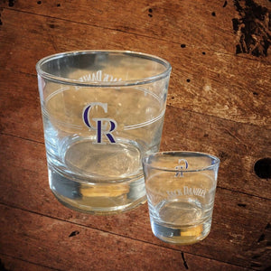 Jack Daniel’s Colorado Rockies MLB Glass - The Whiskey Cave