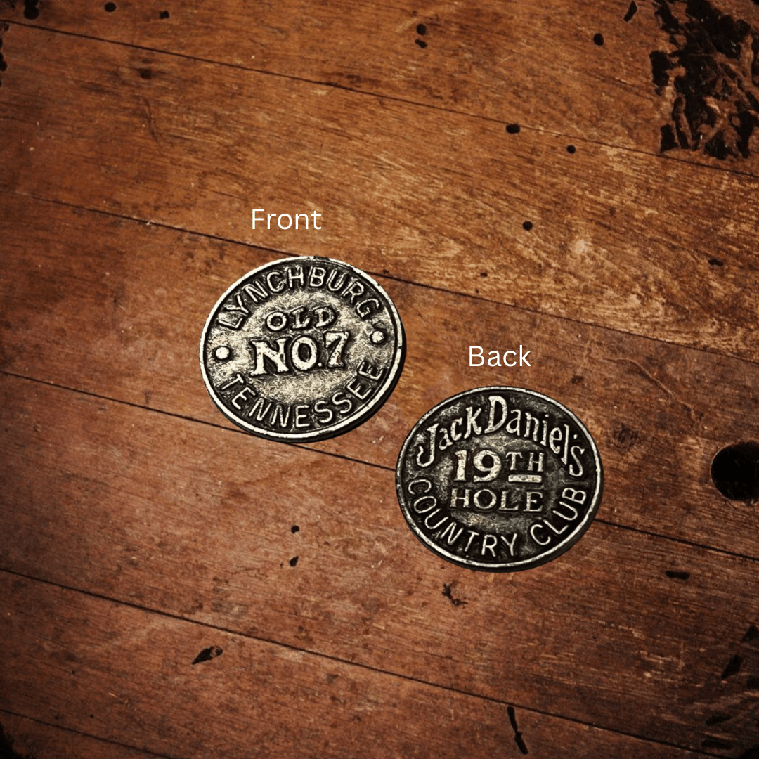 Jack Daniel’s Country Club 1970’s Golf Ball Marker - The Whiskey Cave