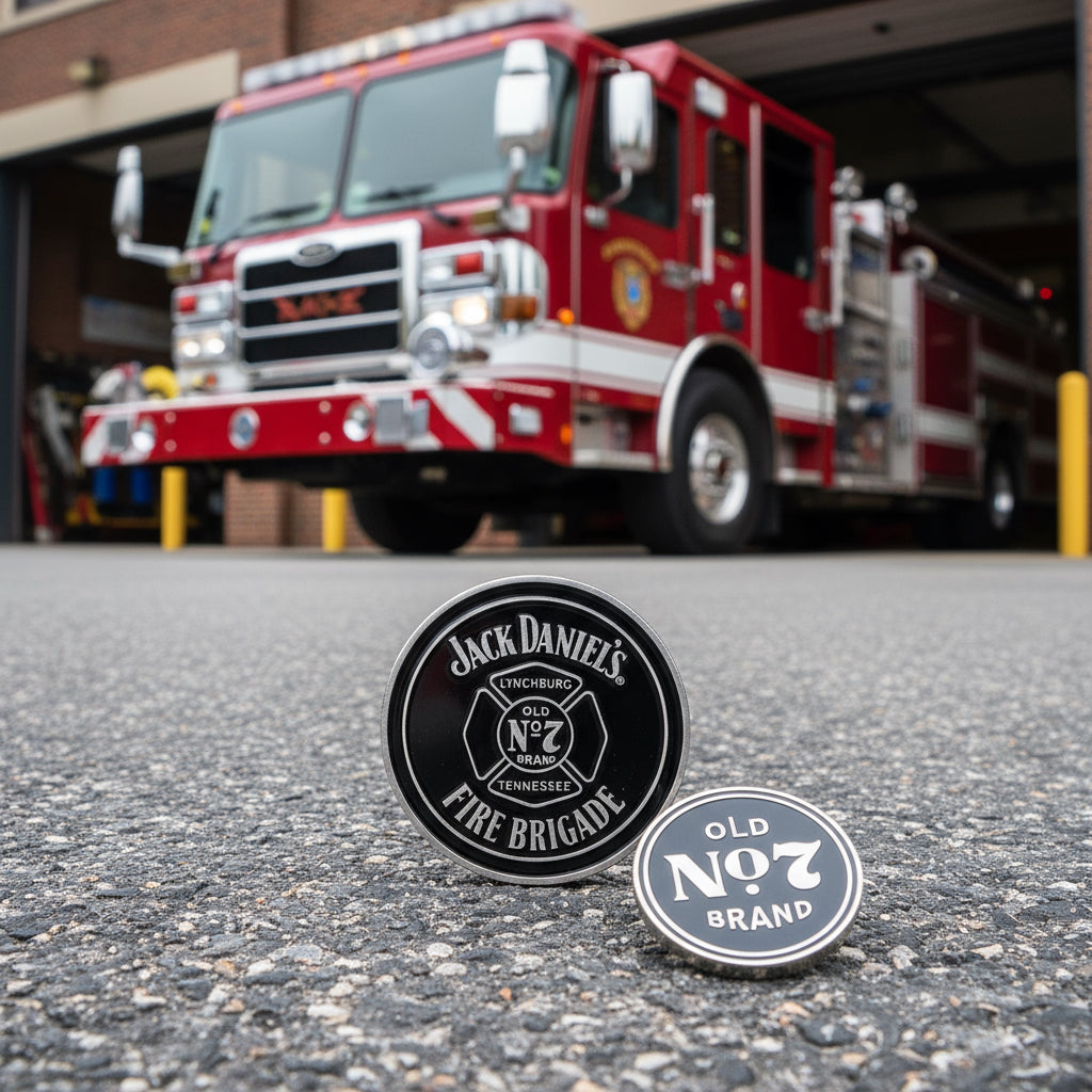Jack Daniel’s Fire Brigade Official Coin - The Whiskey Cave