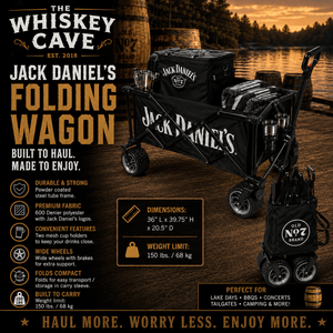 Jack Daniel’s Folding Wagon - The Whiskey Cave