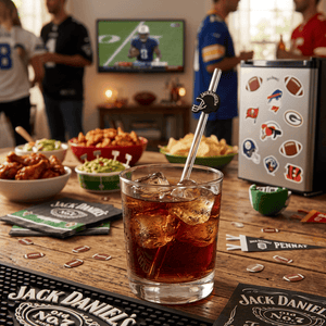 Jack Daniel’s Football Straw - The Whiskey Cave