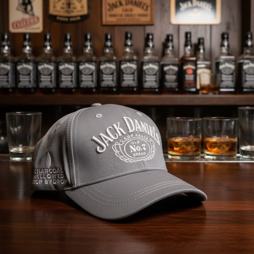 Jack Daniel’s Gray Swing Logo Hat - The Whiskey Cave