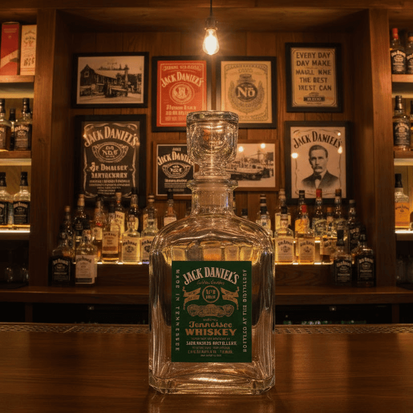 Jack Daniels Green Label Decanter - The Whiskey Cave