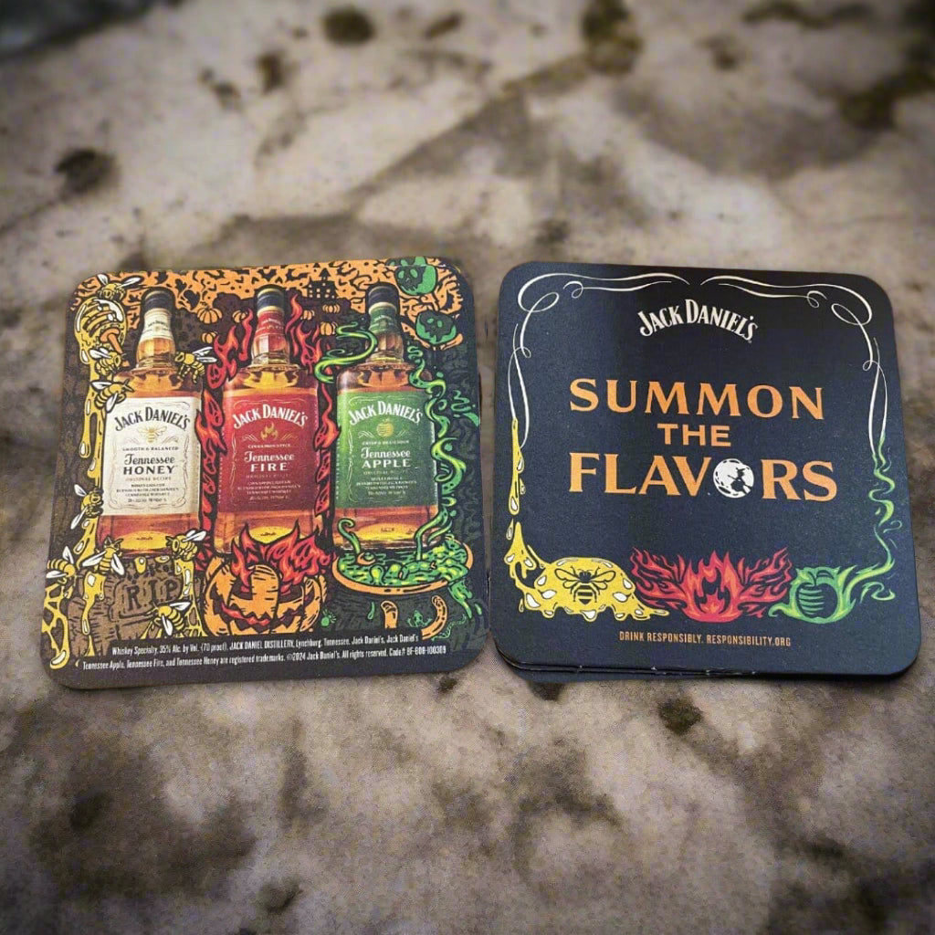 Jack Daniel’s Halloween Coaster - The Whiskey Cave