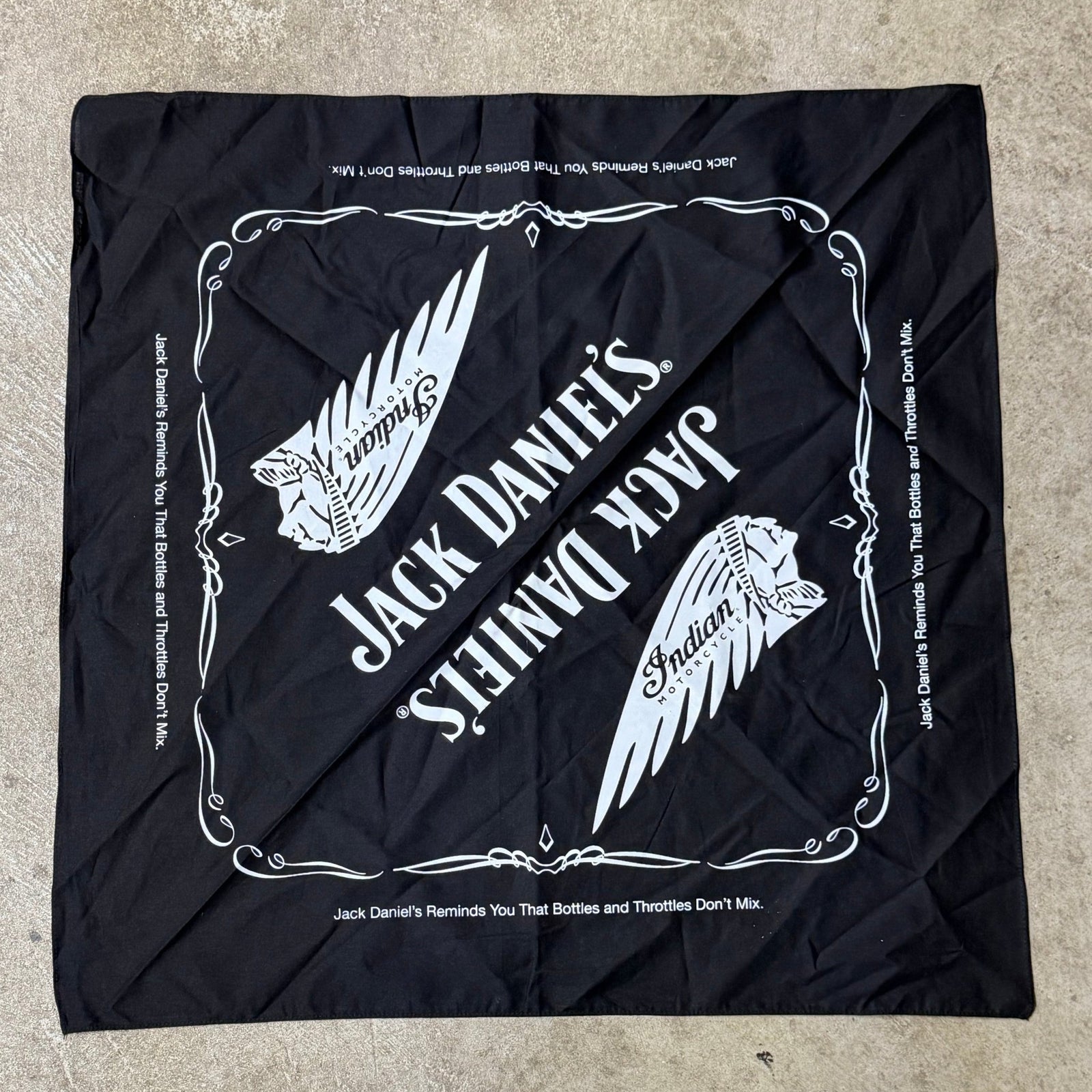 Jack Daniel’s Indian Motorcycle Bandana - The Whiskey Cave