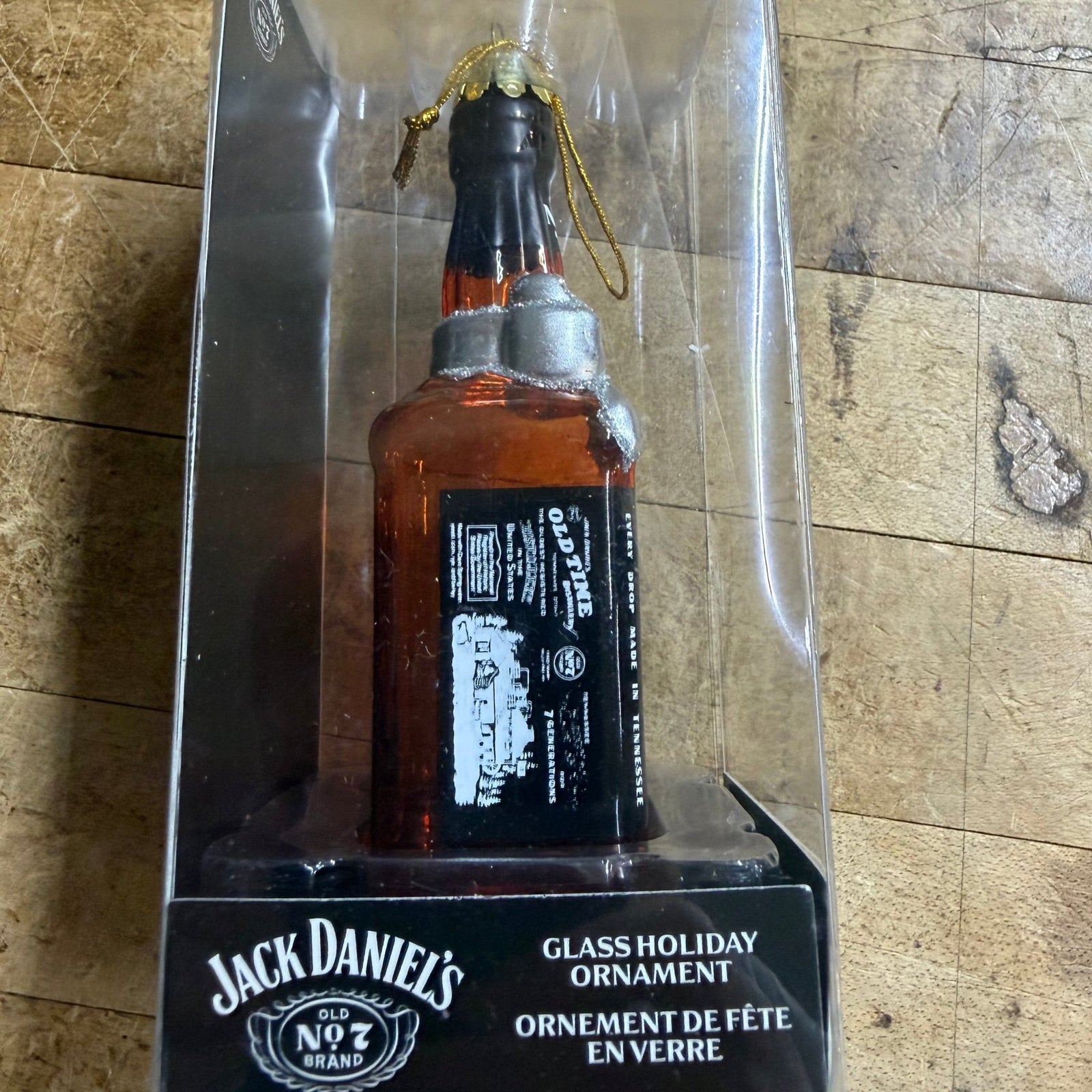 Jack Daniel’s Kurt Adler Hand Blown Glass Ornament - The Whiskey Cave