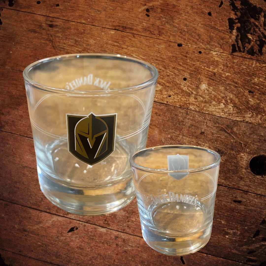Jack Daniel’s Las Vegas Knights NHL Glass - The Whiskey Cave
