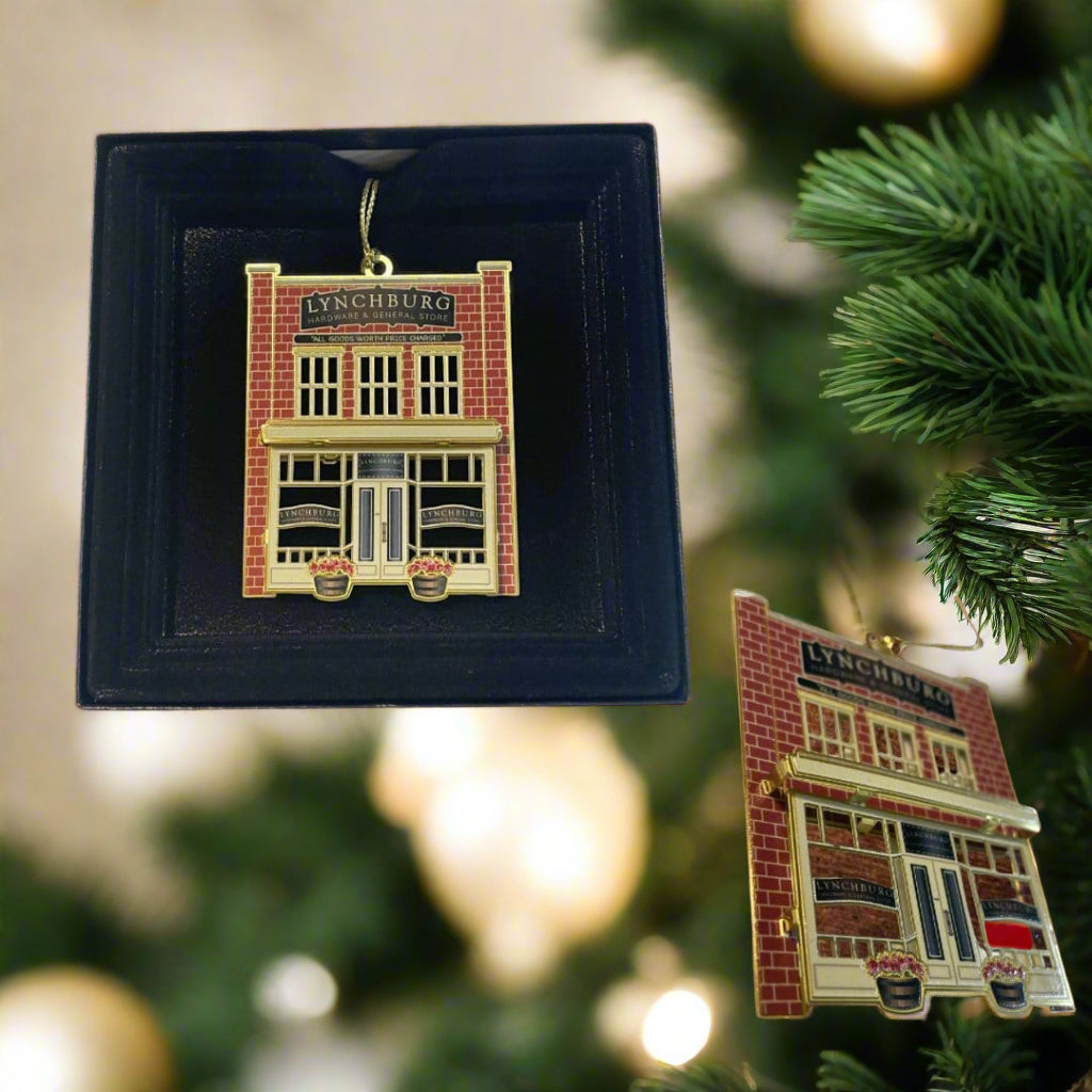 Jack Daniel’s Metal Lynchburg Hardware and General Store Ornament - The Whiskey Cave