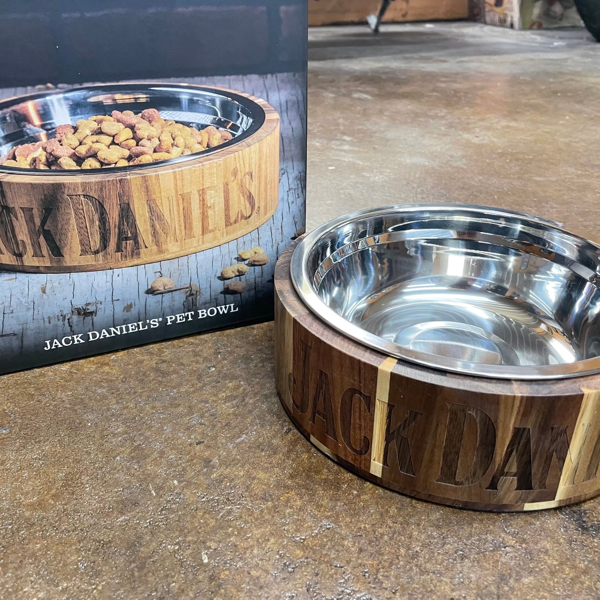 Jack Daniel’s Metal Pet Bowl - The Whiskey Cave