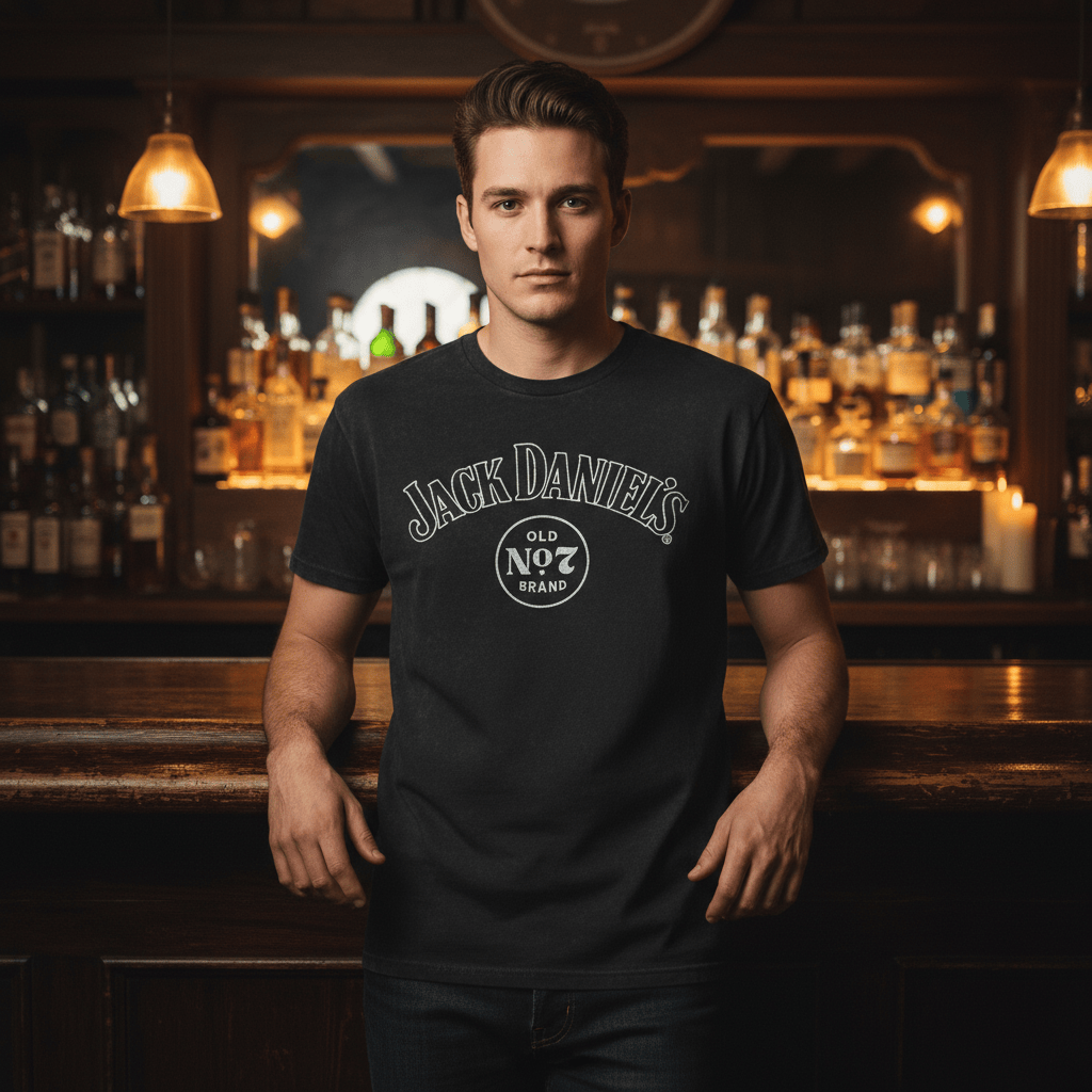 Jack Daniel’s Mineral Wash Old No 7 T-Shirt - The Whiskey Cave
