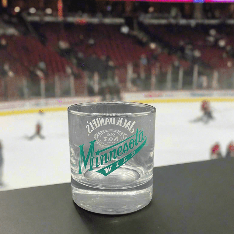 Jack Daniel’s Minnesota Wild NHL Glass - The Whiskey Cave